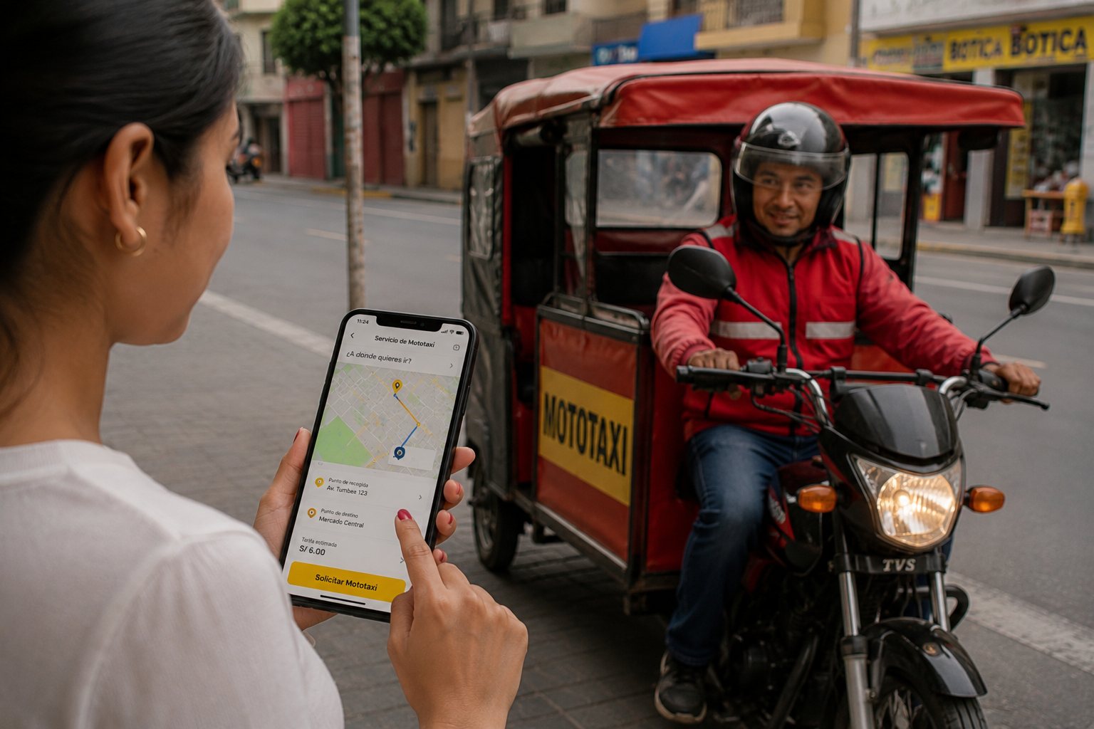 Servicio de Mototaxi